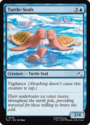 x4 Turtle-Seals C MTG Avatar: The Last Airbender: Eternal M/NM, English