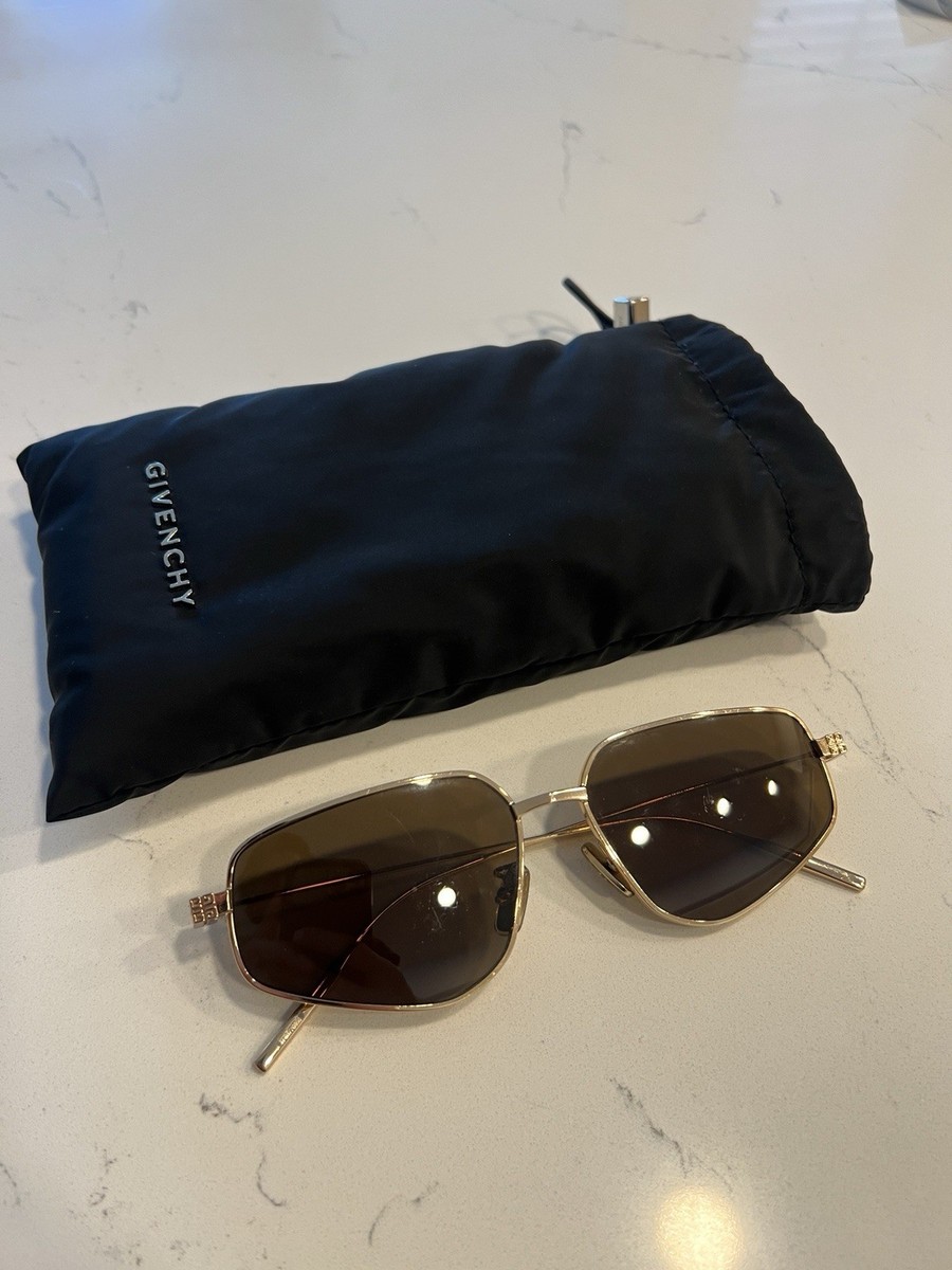 NWOT Givenchy Red and Gold Sunglasses Givenchy - Sunglasses Two Tone GV Bow in Metal - Gold Red  main image 4
