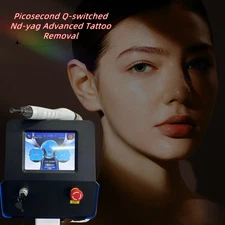 ND YAG Laser for Tattoo, Eyebrow Removal and Skin Rejuvenation - 3 Wavelengths