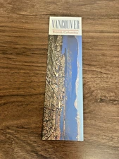 Bookmark Vancouver British Columbia Skyline Mountains Bridge Canada