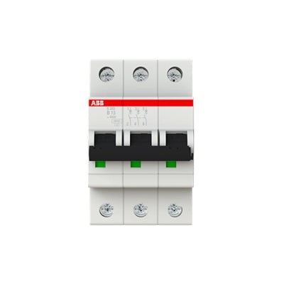 ABB Sicherungsautomat S200, 3-polig, 13A, B, 6kA - S203-B13