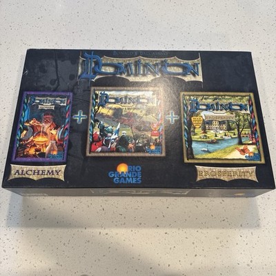 Rio Grande Boardgame Dominion Big Box Rare Strategy Game Alchemy Prosperity HTF