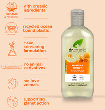 Image of Dr. Organic Bioactive hair care Organic Manuka Honey Shampoo 265ml