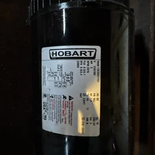 New OEM Hobart AM-15 Wash MOTOR 3ph 240v Works With Other Machines As Well