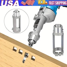 Hole Square Drill Mortiser Mortising Bit Hole Drills Tools Working Wood