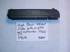 #4000 - High Point 45 acp with sights and extractor