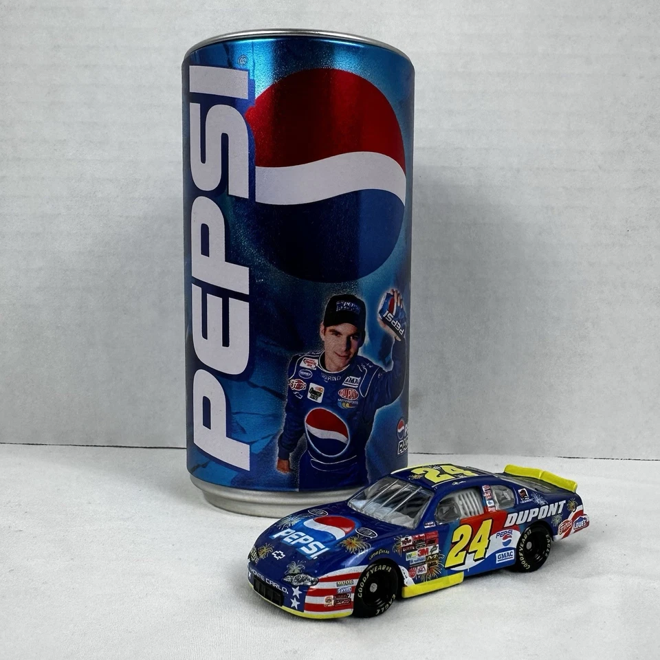 Coche modelo diecast vintage NASCAR Jeff Gordon & Jeremy Mayfield de la década de 2000 escala 1:64 Foto 2 de 4