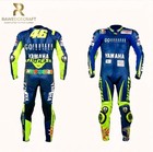 Valentino Rossi Yamaha 2005 Moto GP Leather Racing Suit CE Armored Biker Gift