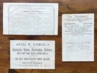 Lot Of 20 Victorian 1800’s Trade Cards~Boston~New York~Detroit~More — photo 9