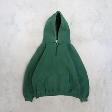 Vintage Adidas Blank Sweatshirt Hoodie Size Small Green 90s