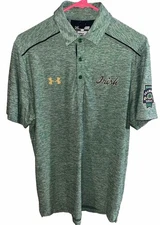 Under Armour HeatGear Irish Notre Dame Boston Shamrock Series Golf Polo Men’s S