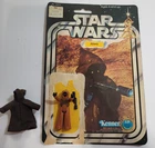 1977 Jawa Star Wars Action Figure W/ Cardback Vintage Kenner Original