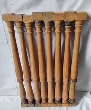 lot of 8 Victorian Turned Spindle Porch Balusters 22" high