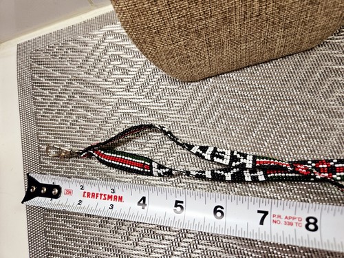 SEED BEAD KENYA LANYARD NECKLACE - Bild 3 von 4