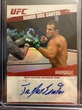 2009 Topps UFC - Fighter Autographs Junior Dos Santos #FA-JDS (AU, RC)
