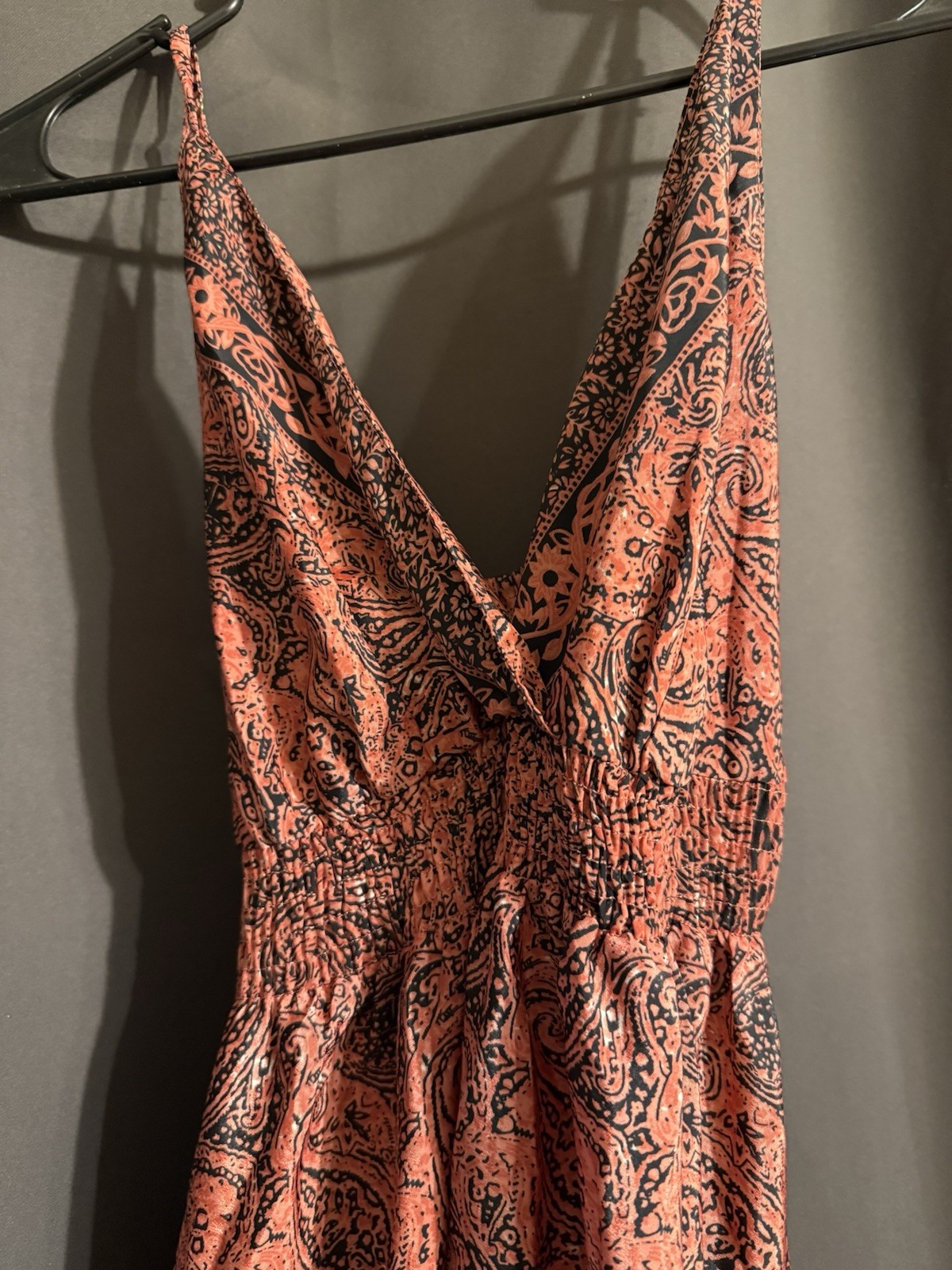 Pink/Black Patterned Women’s Adjustable Spaghetti… - image 4