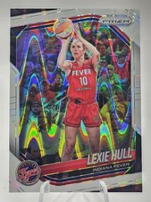 2025 Panini Prizm WNBA Lexie Hull #51 White Seismic Prizm SP Indianapolis Fever