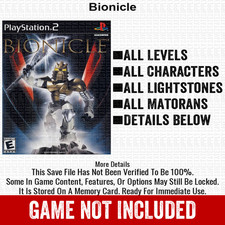 Bionicle 100 PS2 Memory Card All CHEATS ITEMS