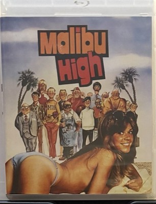Malibu High (Blu-ray, 1979) Vinegar Syndrome Sex Comedy Cult OOP