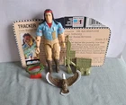 GI Joe 1984 Spirit 100% Complete Super Nice Bright Blue Action Figure Vintage