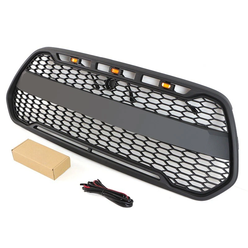 Передняя решетка подходит для бампера FORD Transit 150 250 350 350H 2015–2019 со светодиодами - Изображение 3 из 4