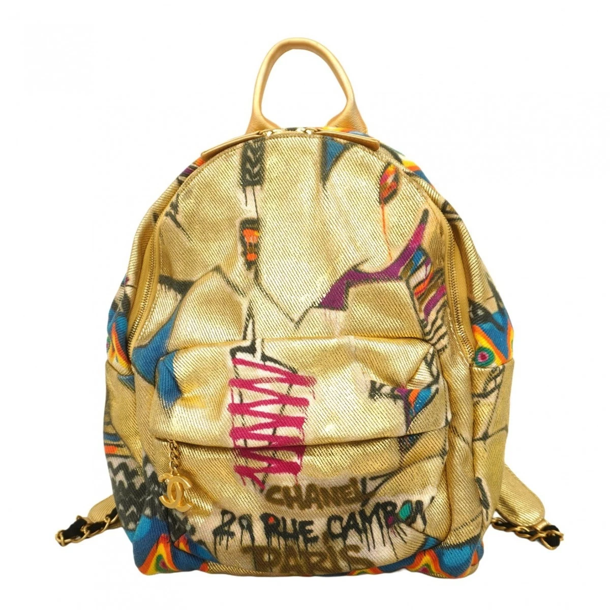 CHANEL Canvas Backpack Style Handbags for Women for sale | eBay display picture 2