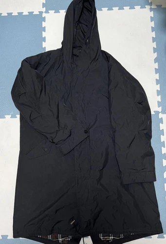 Cappotto Burberry Black Label Mods Nova Check Liner Cupra da uomo taglia US S originale