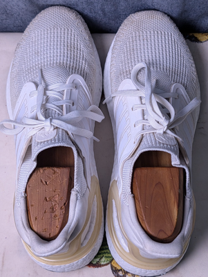 adidas UltraBoost 20 White Cloud White Running Shoes Sneakers