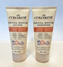 Curlsmith Essential Moisture Cleanser and Conditioner Travel Set - NEW