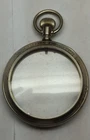 Antique Waltham 16s Salesman Open Face Pocket Watch Display Case