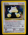 Pokemon TCG 1999 Jungle Snorlax 11/64 Holo Rare Unlimited Italian NM