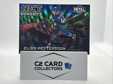 2020-21 Skybox Metal Universe Net Deposits #ND-15 Elias Pettersson Vancouver