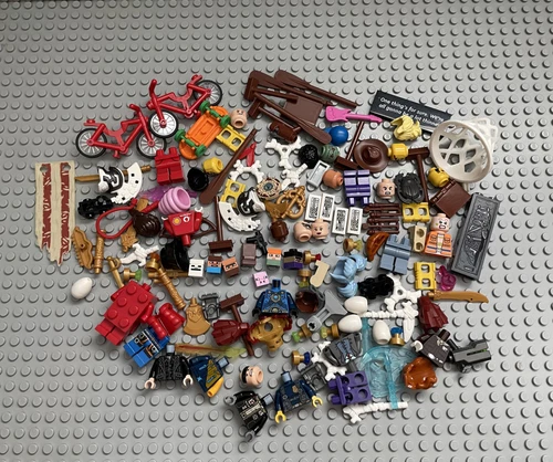 Lego Minifigure Parts and Accessories Random Lot, Star Wars, Minecraft etc.