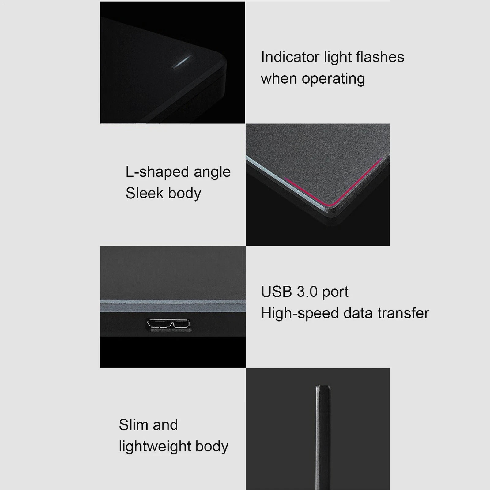 Solid Hard Drive High-Speed 4TB Storage Hardware Solid Drive