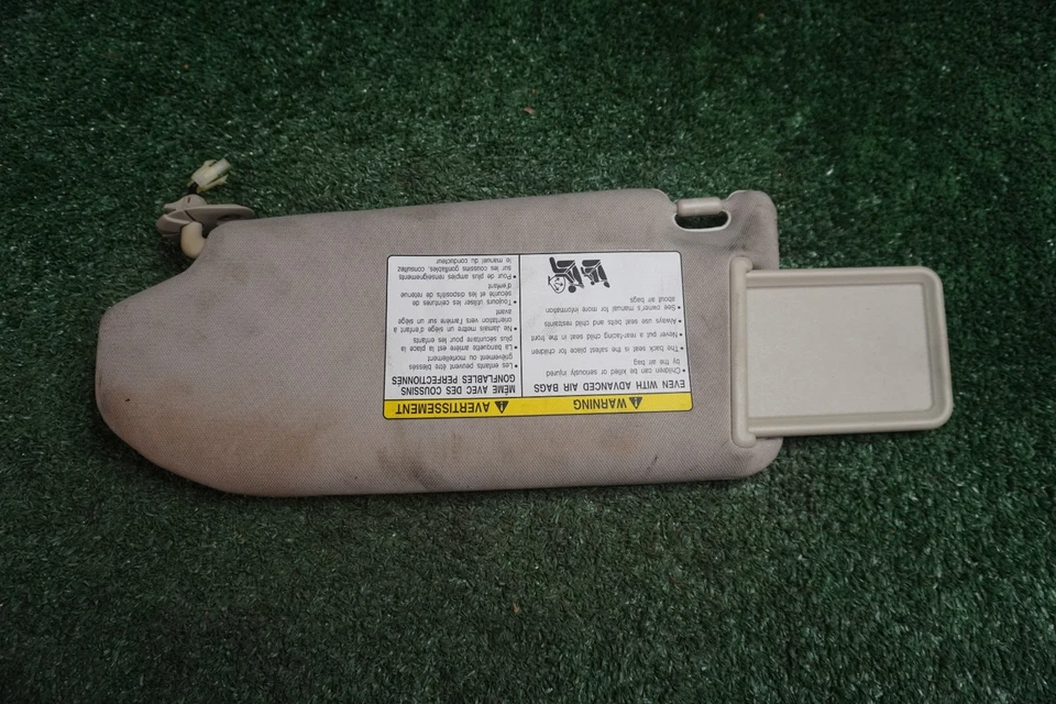 Infiniti Q40 2013 2014 2015 lado del pasajero derecho parasol OEM 1 pieza Foto 4 de 4