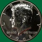 1968-S Kennedy Half Dollar Silver Proof PF Coin #37796
