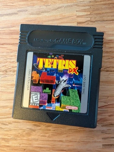 Tetris DX Nintendo Game Boy Gameboy Color Cart Only!