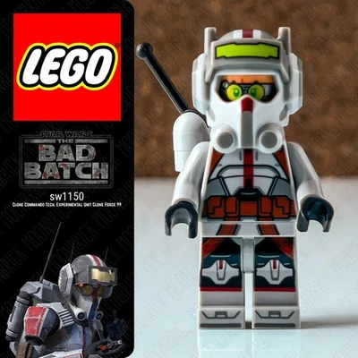 LEGO Clone Commando Tech sw1150 Minifigure Star Wars The Bad Batch 75314 - Photo 1/4