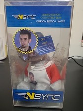 NSYNC Beanie Teddy Bear Stuffed Animal - Chris Kirkpatrick
