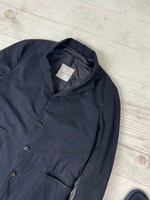 Moncler Lesparre Giubbotto Coat Jacket Luxury Men Size 3 Blue | eBay