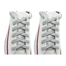 2 Pairs Flat 27,36,45,54,63" Athletic Sports Sneaker L/Gray Shoelace Strings 