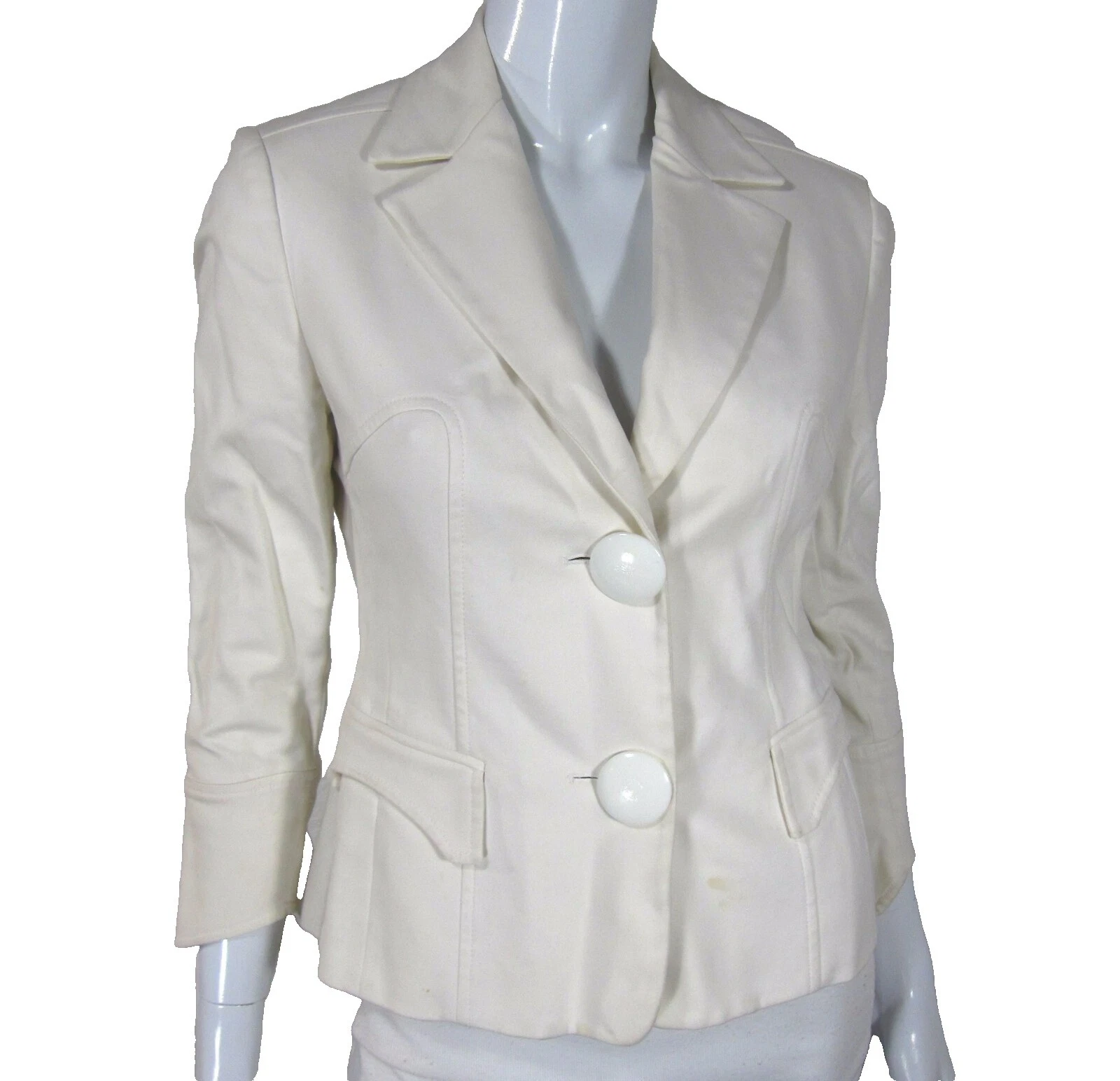 Versace White Regular Size Suits & Suit Separates for Women