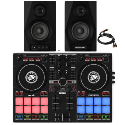 Reloop Ready Portable Performance DJ Controller inkl. DSM-3 BT Monitor Lautsprecher
