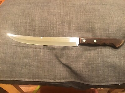 Vintage 14'' Ekco Flint Arrowhead Stainless Vanadium Knife 9  Blade Chicago USA