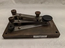 Vintage Leeds & Northrup 3105 DPST Switch 139439 Morse Telegraph Test Instrument