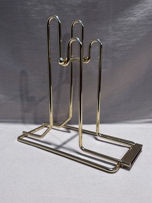 Deluxe Raffle Ticket Dispenser 1PC Brass Plated Ticket Holder for Single Roll