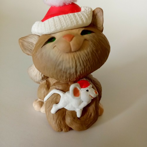 Hallmark Ornamento Navidad Mimos Vintage 1987 Caja Original QX4537 EXC - Imagen 7 de 7