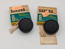 2-Sakura 1962 U.S. Forces Konipan Reversal Double 8mm Film  Original Box Japan