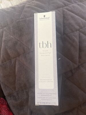 Schwarzkopf tbh True Beautiful Honest Cool Permanent Color Creme 7-16C cool