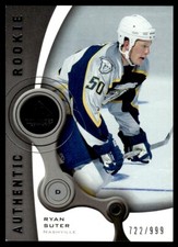 2005-06 SP Game Used Ryan Suter Rookie 722/999 Nashville Predators #138